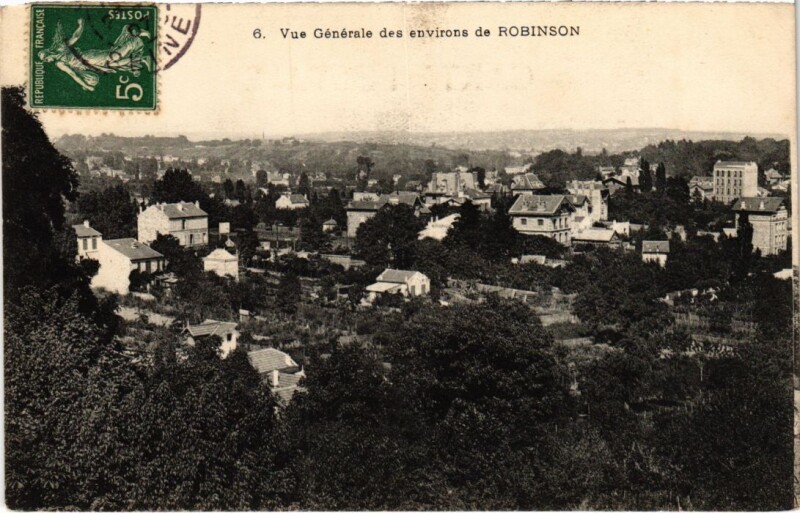 Carte postale ancienne Robinson vue generale