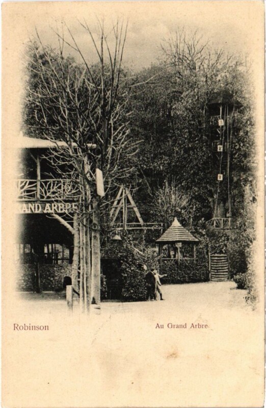 Carte postale ancienne Robinson Au Grand Arbre
