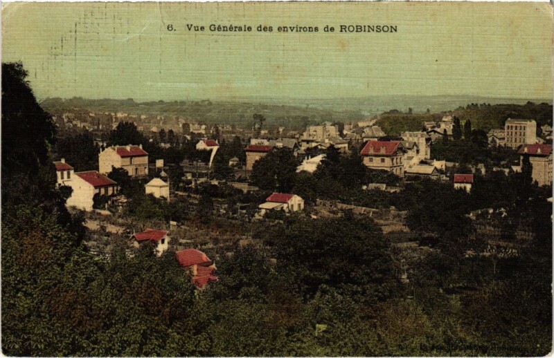 Carte postale ancienne Robinson vue generale