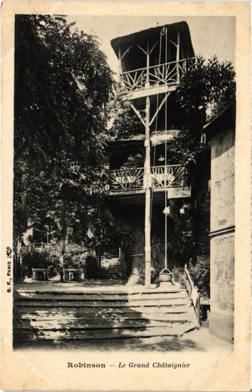 Carte postale ancienne Robinson Le Grand Chataignier
