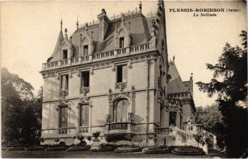 Carte postale ancienne Plessis Robinson La Solitude
