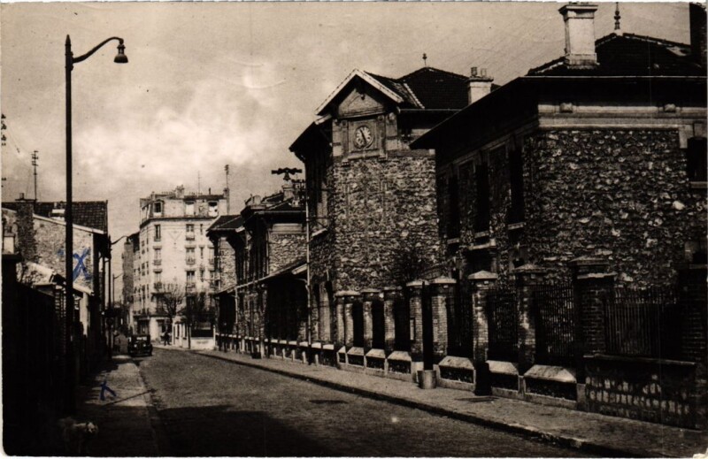 Carte postale ancienne Malakoff Rue Vaillant Couturier à Malakoff