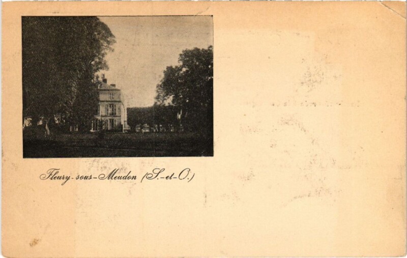 Carte postale ancienne Meudon à Meudon