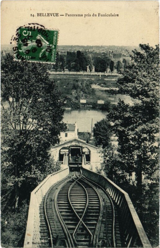 Carte postale ancienne Meudon panorama à Meudon