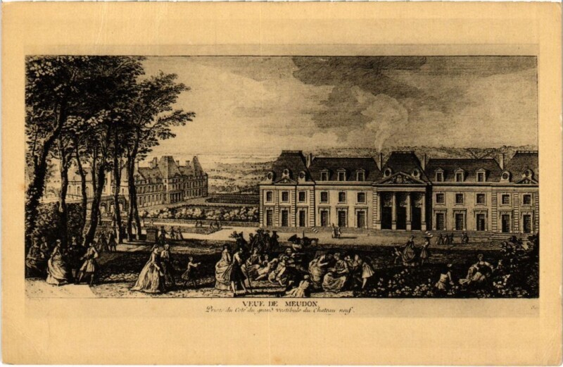 Carte postale ancienne Meudon à Meudon