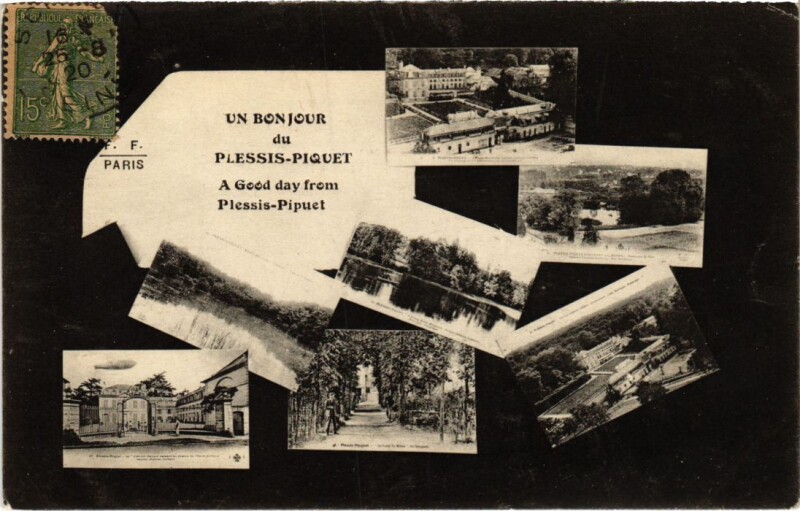 Carte postale ancienne Robinson souvenir