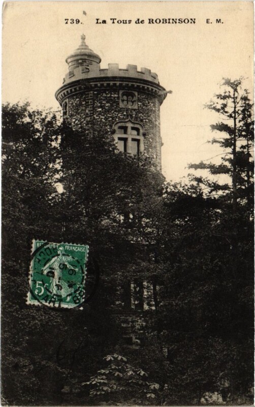 Carte postale ancienne Robinson La Tour