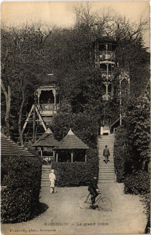 Carte postale ancienne Robinson Le Grand Arbre