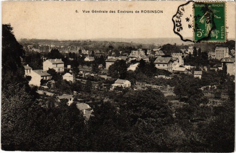 Carte postale ancienne Robinson vue generale