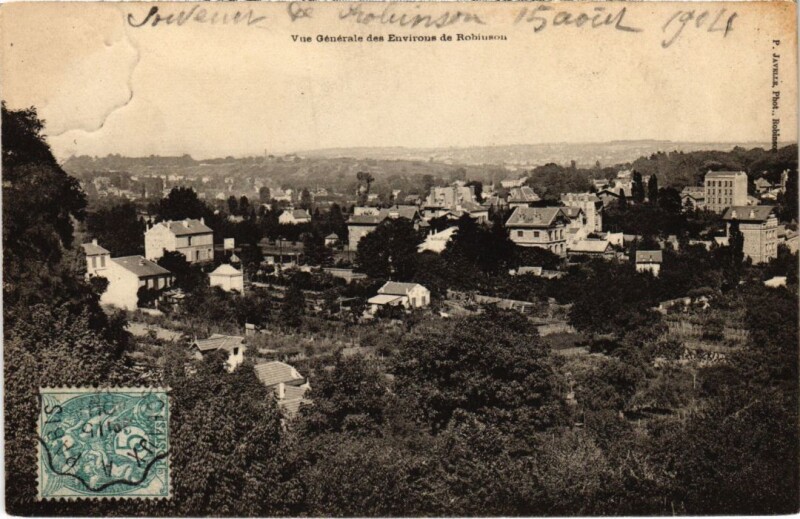 Carte postale ancienne Robinson vue generale