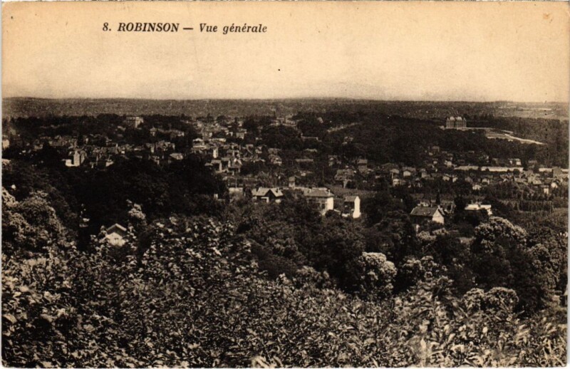 Carte postale ancienne Robinson vue generale