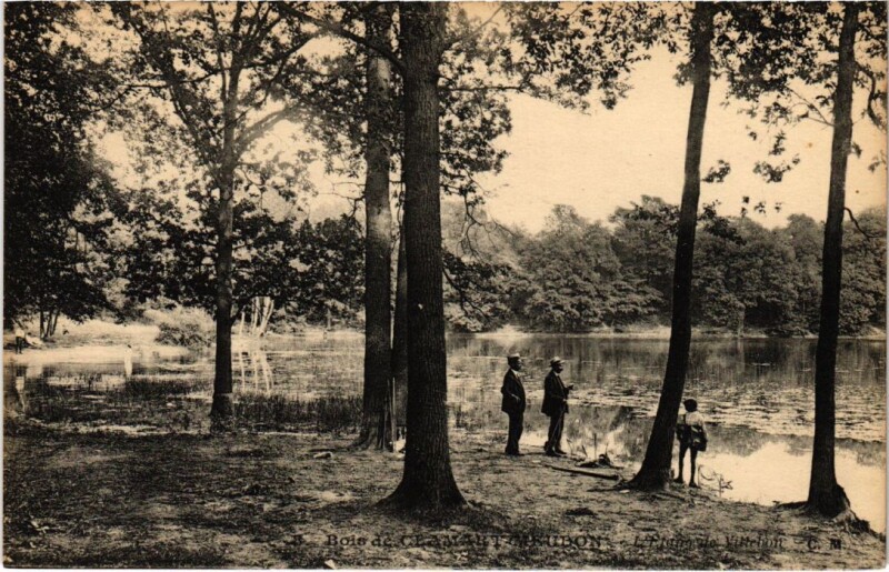 Carte postale ancienne Meudon Etang de Villebon à Meudon