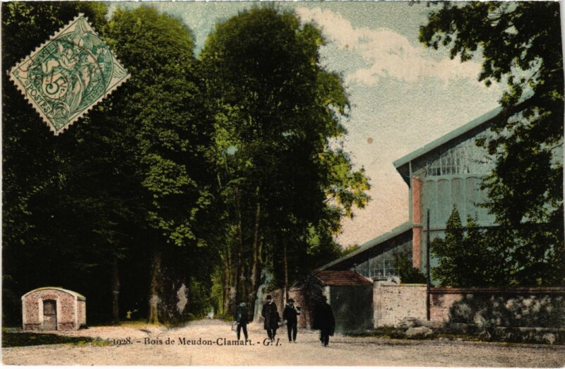 Carte postale ancienne Bois de Meudon -Clamart à Meudon