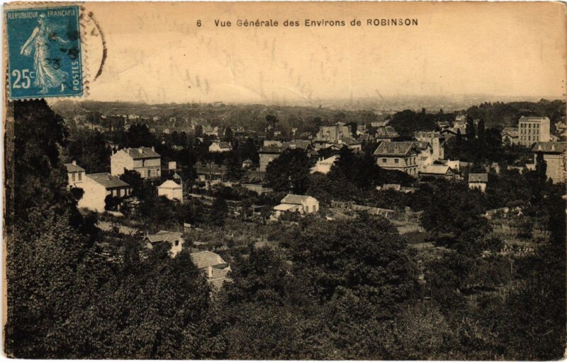 Carte postale ancienne Robinson vue generale