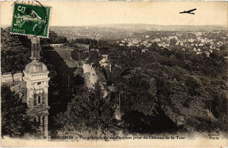 Carte postale ancienne Robinson vue generale