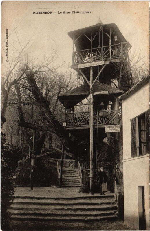 Carte postale ancienne Robinson Le Gros Chataignier