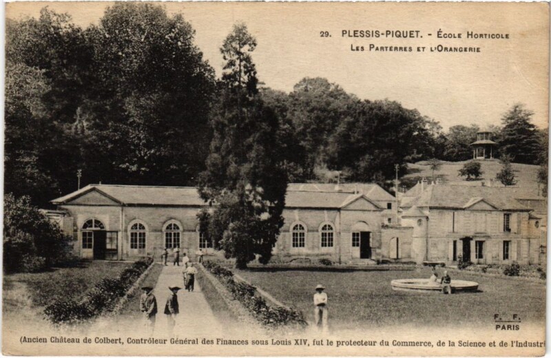 Carte postale ancienne Robinson Ecole Horticole