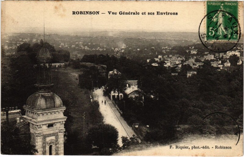 Carte postale ancienne Robinson vue generale