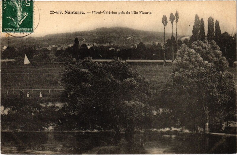 Carte postale ancienne Nanterre Mont Valerien à Nanterre