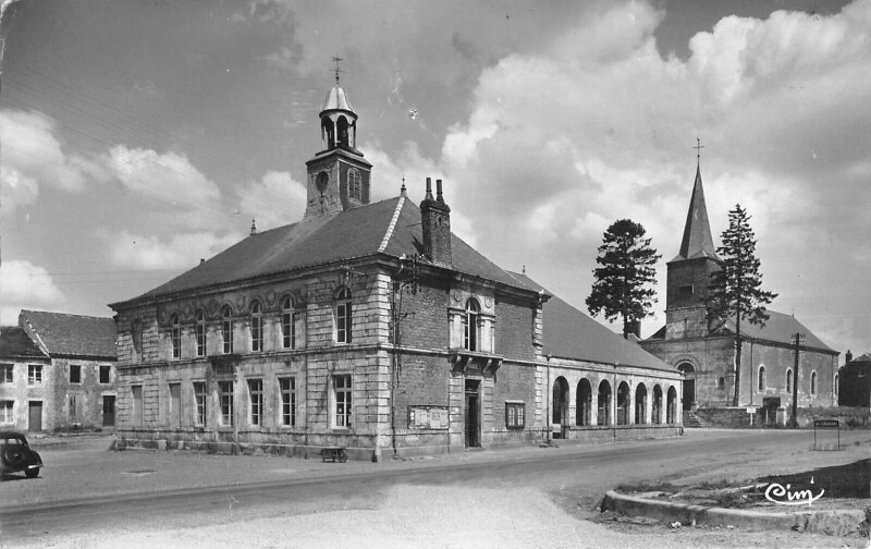 Carte postale ancienne Auvillers Les Forges Ardennes à Auvillers-les-Forges