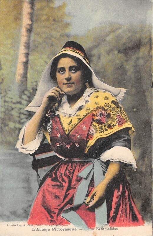 Carte postale ancienne Ariege La Bethmalaise