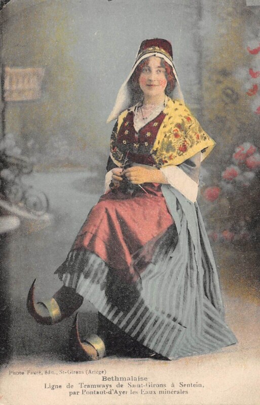 Carte postale ancienne Ariege Bethmalaise