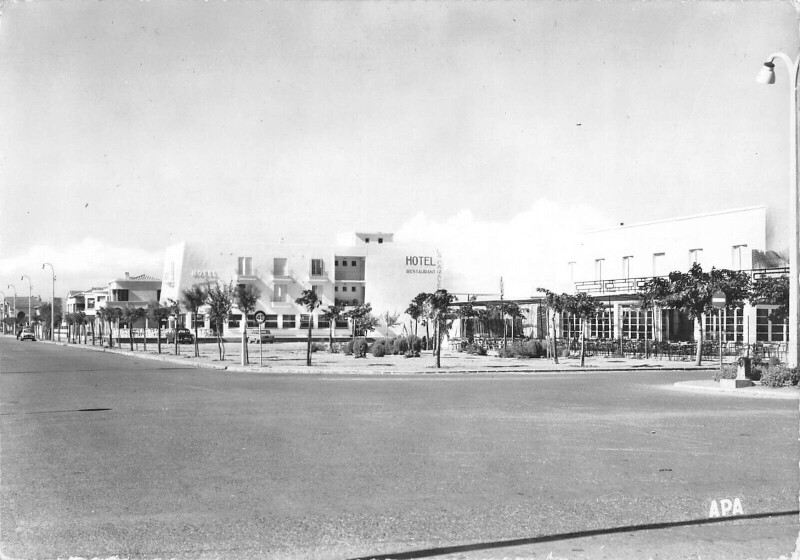 Carte postale ancienne Narbonne Plage Boulevard De La Mer à Narbonne