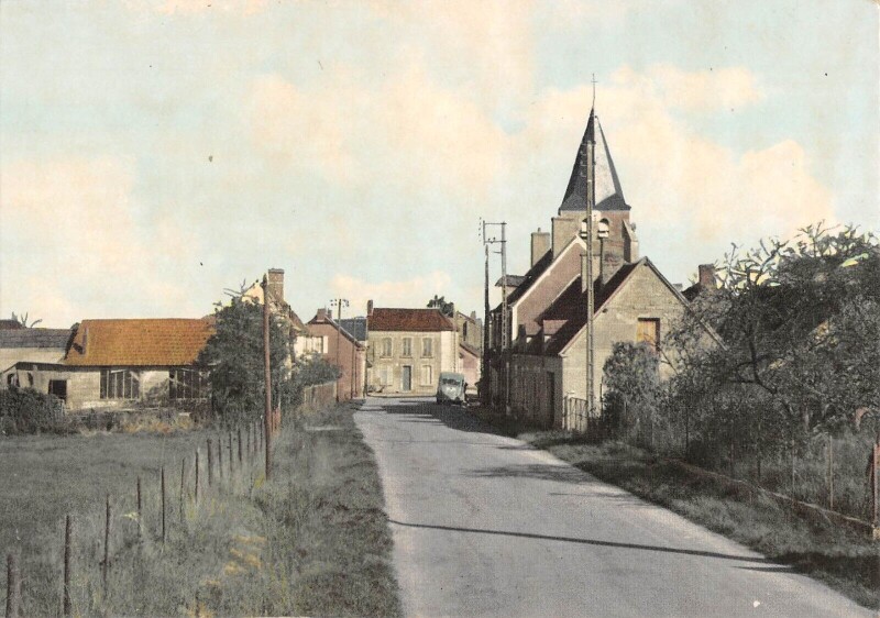 Carte postale ancienne Feux Entree Du Pays