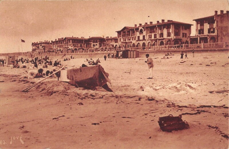 Carte postale ancienne Hossegor La Plage