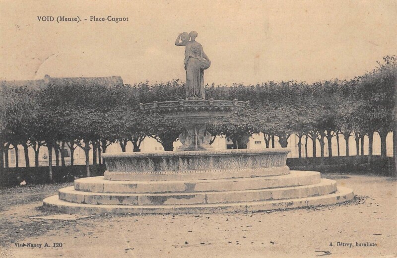 Carte postale ancienne Void Place Cugnot