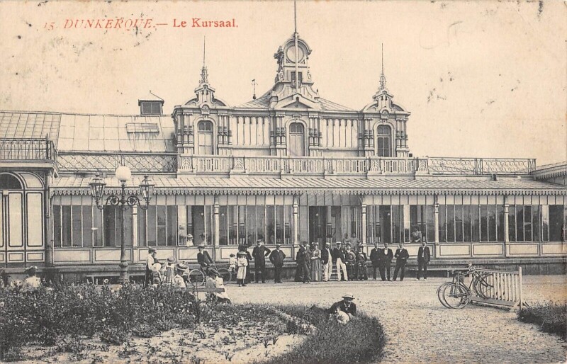 Carte postale ancienne Dunkerque Le Kursaal à Dunkerque