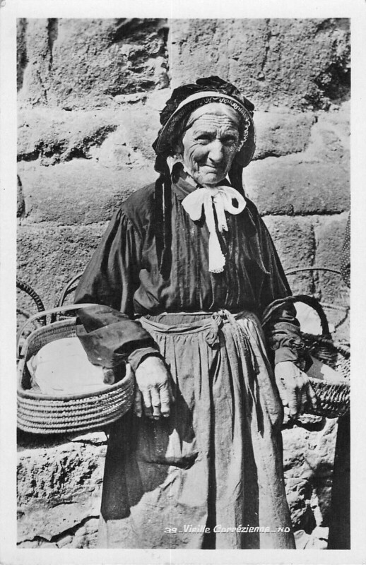 Carte postale ancienne Vieille Correzienne
