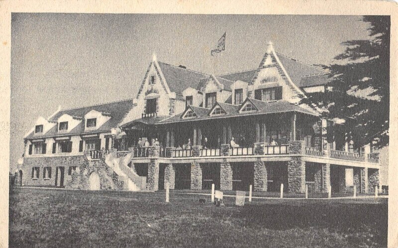 Carte postale ancienne La Baule Le Club House Du Golf