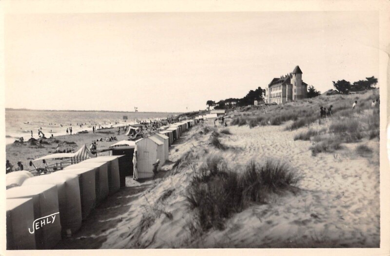 Carte postale ancienne Plage De Saint Brevin L'Ocean