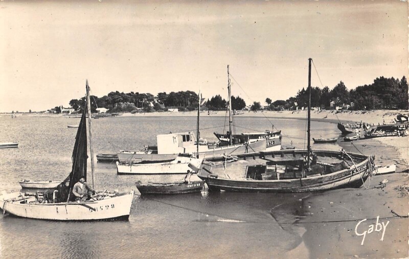 Carte postale ancienne Saint Brevin Mindin Le Port