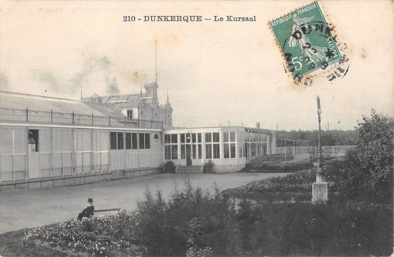Carte postale ancienne Dunkerque Le Kursaal à Dunkerque