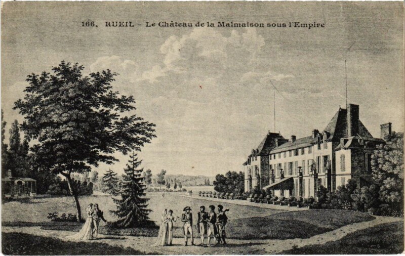 Carte postale ancienne Chateau de la Malmaison