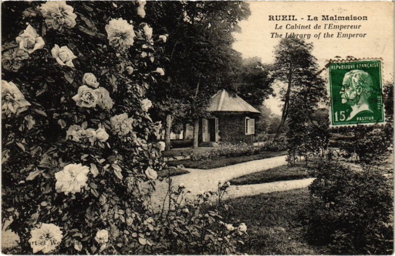 Carte postale ancienne Malmaison Parc du Chateau