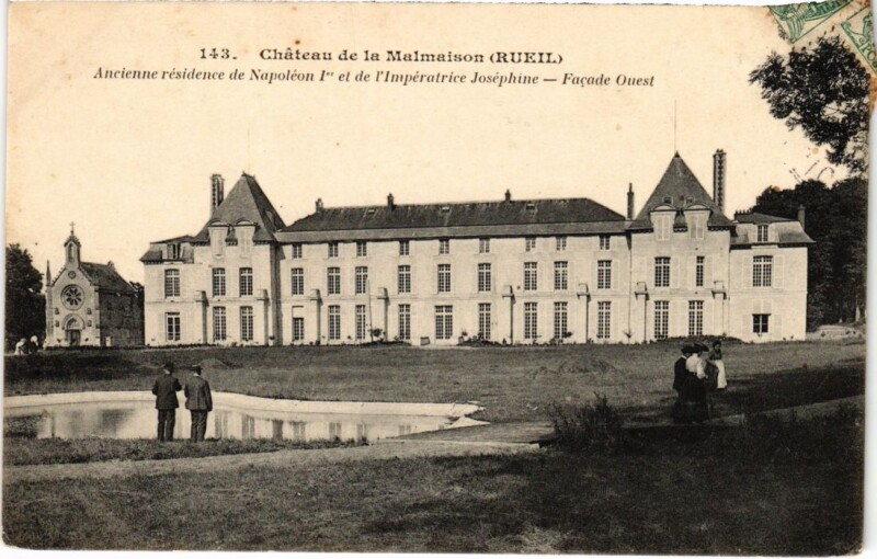Carte postale ancienne Chateau de la Malmaison