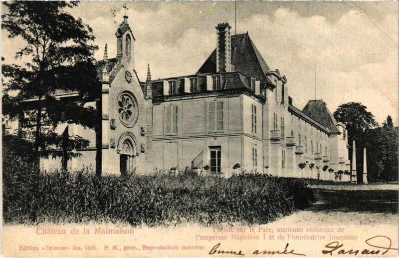Carte postale ancienne Chateau de la Malmaison