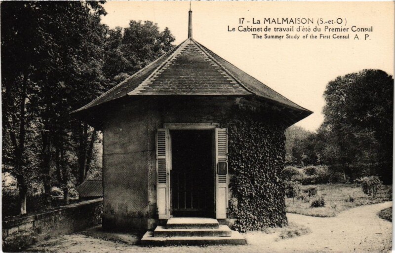 Carte postale ancienne Malmaison Le Cabinet de travail