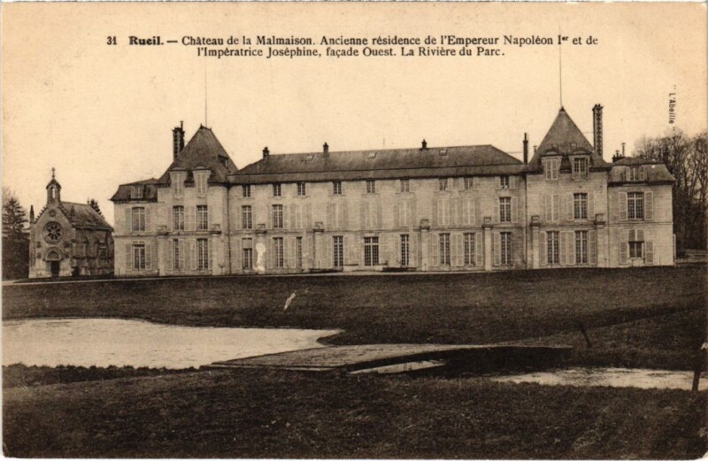 Carte postale ancienne Chateau de la Malmaison