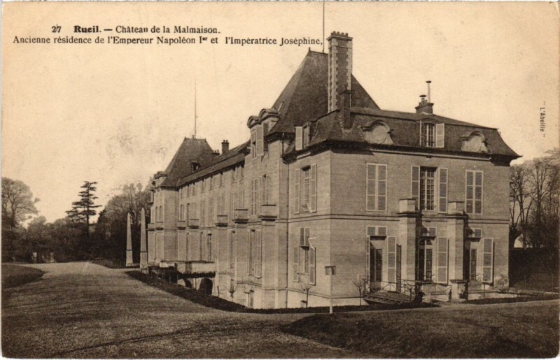 Carte postale ancienne Chateau de la Malmaison