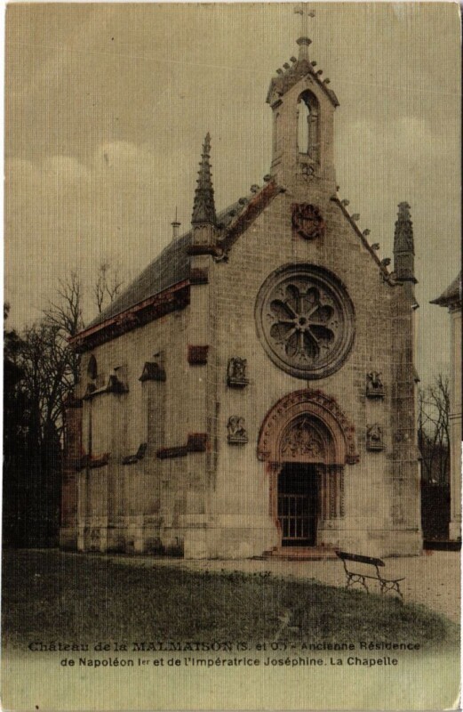 Carte postale ancienne Chateau de la Malmaison Ancienne Residence Napoleon