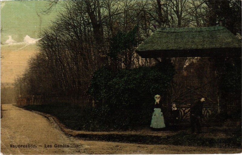Carte postale ancienne Vaucresson Les Genets à Vaucresson