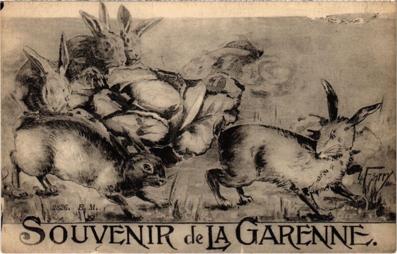 Carte postale ancienne La Garenne Colombes souvenir à Colombes
