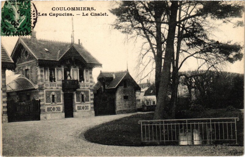 Carte postale ancienne Coulommiers Les Capucins, Le Chalet France à Coulommiers