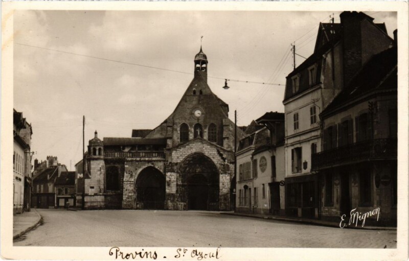 Carte postale ancienne Provins St.Ayoul France à Provins