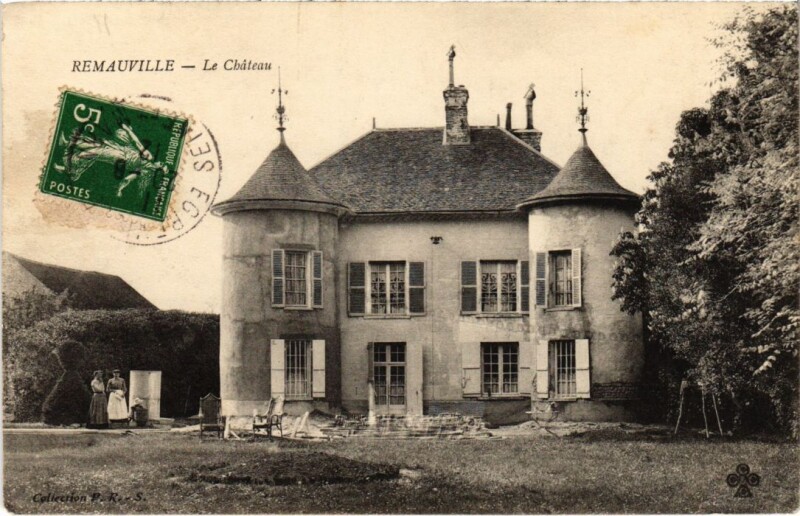 Carte postale ancienne Remauville Le Chateau France à Remauville
