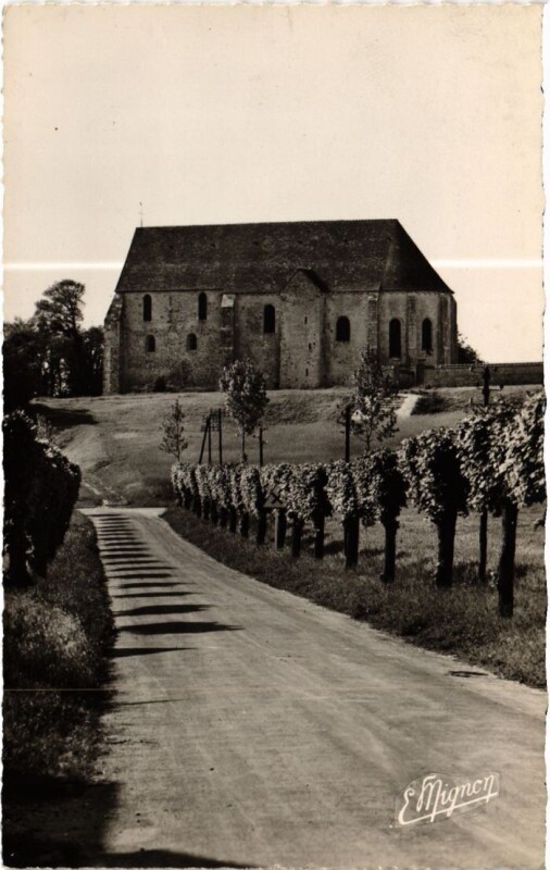 Carte postale ancienne Luisetaines Eglise de Paroy France à Luisetaines